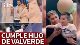 ASÍ FUE el CUMPLEAÑOS del hijo de VALVERDE y MINA BONINO con la plantilla del REAL MADRID | AS