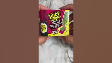 Thumbnail of NEW Juicy Drop Sour Bubble Gum #shorts