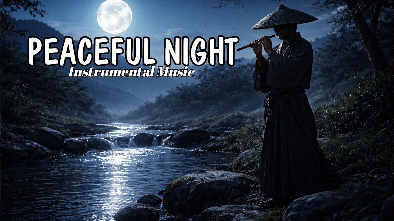 Soft Flute for a Peaceful Night | Sad Calm Music for Sleeping I Deep Sleep Flute Music IVibeFlow Zen