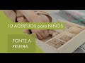 ✨10 ACERTIJOS PARA NIÑOS, ¿PODRÁS RESOLVERLOS? 😱😱