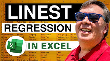 Excel - Master Forecasting in Excel: Learn the Power of the LINEST Function! - Episode 622