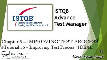 ISTQB Test Manager | 5.3 Improving the Testing Process | IDEAL Model | ISTQB Tutorials