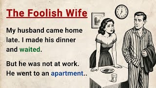 Learn English through Stories Level 3 ⭐ The Foolish Wife - Emotional English Story for Listening screenshot 5