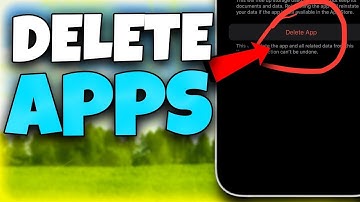 Delete Apps on iPhone iOS ✅ How to Uninstall Apps on iPhone