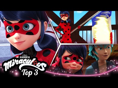 ميراكولوس الدعسوقة الموسم 2 قصص الفتاة الدعسوقة و القط الأسود