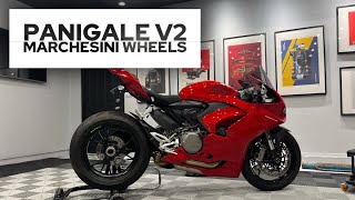 Panigale V2 Gets Marchesini Forged Wheels