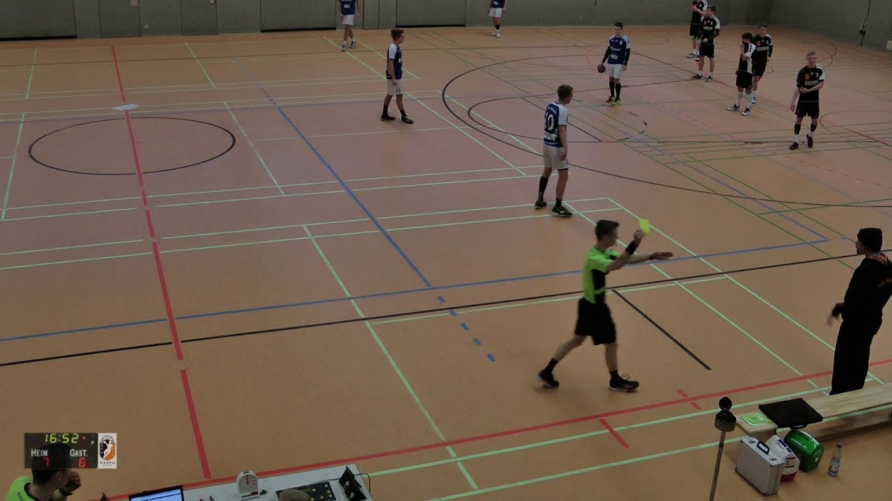 Handballregeln: Progressive Bestrafung des Mannschaftsverantwortlichen