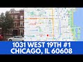 1031 West 19th, Unit 1, Chicago, IL 60608 - video tour #pilsen #chicagoapartment #pilsenapartment