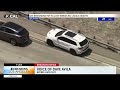 Police pursue a robbery suspect from Orange to Los Angeles County