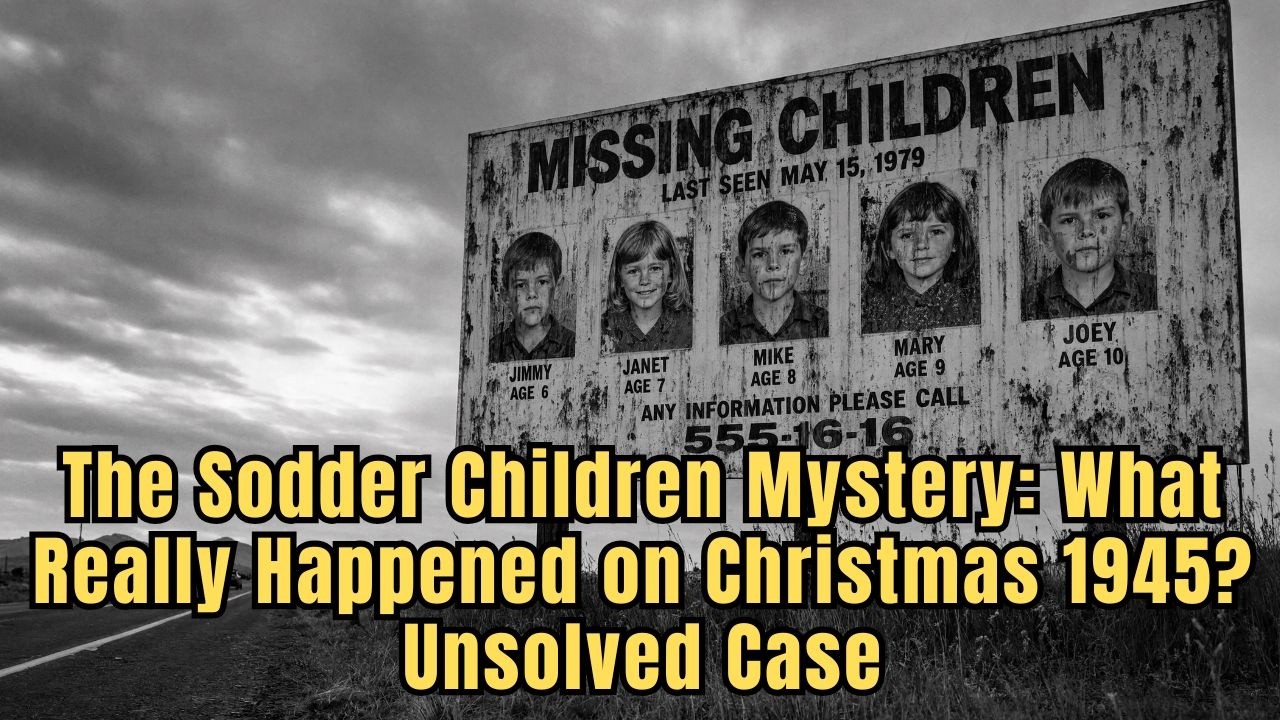 It was Christmas Eve, 1945. Five Sodder children—the youngest just two years old—went to sleep in their West Virginia farmhouse, never to be seen aliv...