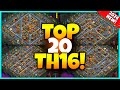 New BEST TH16 BASE WAR/TROPHY Base Link 2024 (Top20) Clash of Clans - Town Hall 16 Farm DEFENSE Base