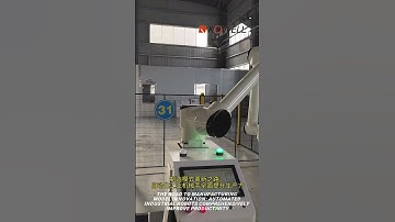 Automated industrial robots comprehensively improve productivity#robotization
