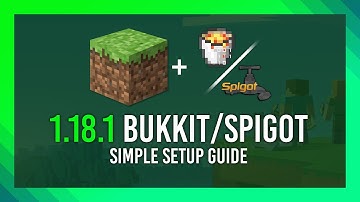 How to: Set up a 1.18.1+ Spigot/Bukkit Minecraft Server | High Performance | 1.18+
