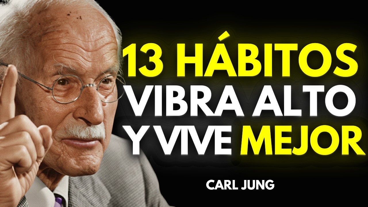 13 HÁBITOS QUE SOLO PRACTICAN LAS PERSONAS ALTAMENTE VIBRACIONALES | CARL JUNG
