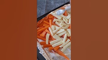 Honey glazed roasted Carrots and Parsnips. #recipevideo #Christmasrecipe