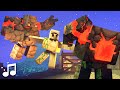 ♪ TheFatRat MAYDAY feat. Laura Brehm [Iron Golem Vs Redstone Golem] Minecraft Animation Music Video