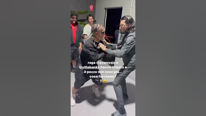 VillaBanks con AVA ("Bacio di Giuda" BTS)