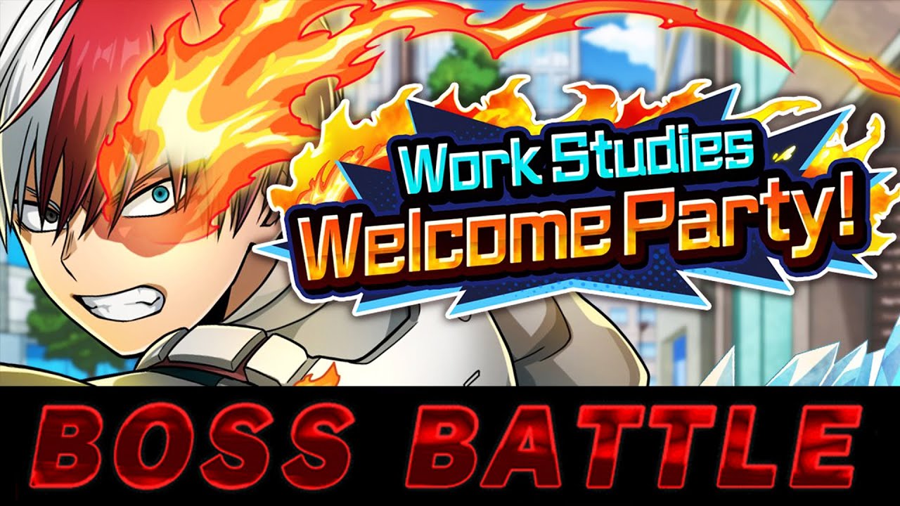 Ultra Difficulty Work Studies Welcome Party Event My Hero Ultra Impact Youtube