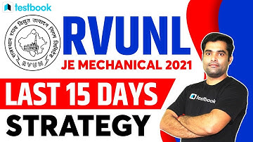 RVUNL JE Mechanical Strategy 2021 | How to Crack Exam in 15 Days | Important Topics | Tips