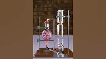 Preparation of Ammonia in Laboratory || 3d demonstration of ammonia preparation project in blender