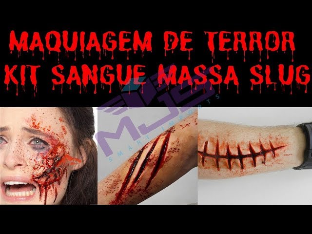 compre Kit de Maquiagem de Zumbi de Terror