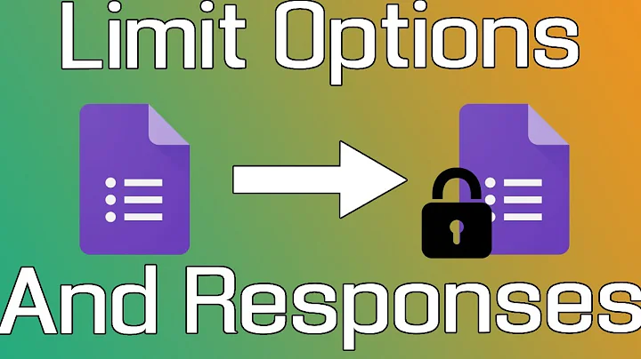 Google Form Choice Limiter Best add-on For Google Forms