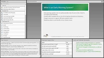May 18 EWS Learning Series Excerpt 1: Overview