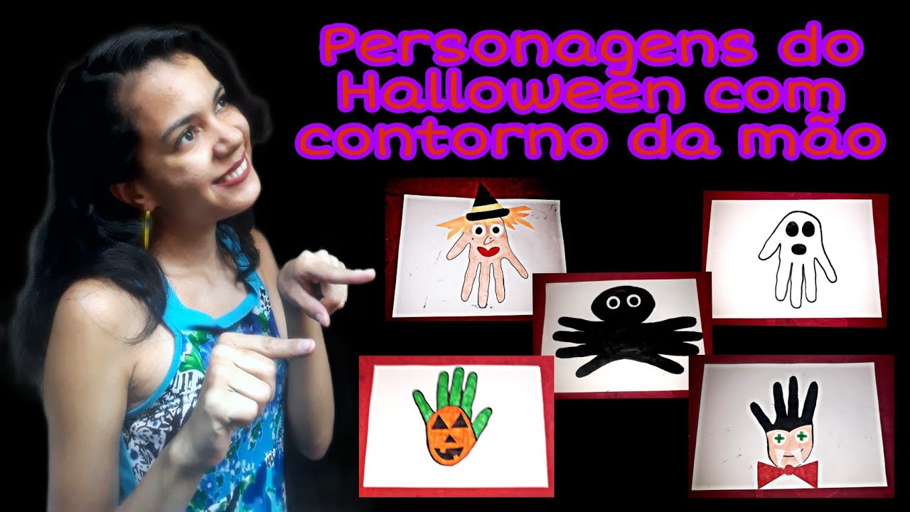 Coisa para aula de arte #16 – Desenho de Halloween