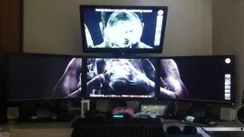 4 screens Setup - Eyefinity meets 3Dvision