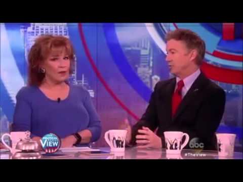 Whoopi wants automatic weapons banned - Rand Paul has to explain they already are