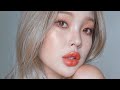 (Eng|Espñ) 오렌지에 가을 한 방울 메이크업 🍊🍂 Orange sunset makeup