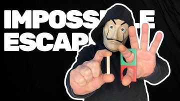 Impossible Escape 🪄 Magic Trick Tutorial #tricks #magic #magictricks