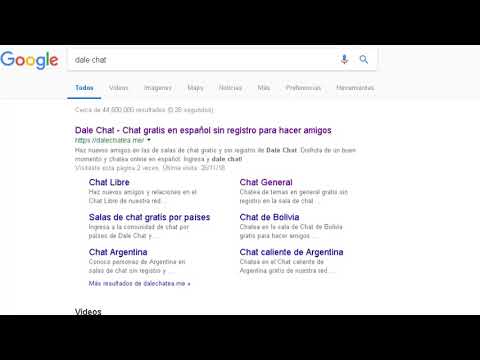 LAS 2 MEJOR PAGINAS DE CHAT PARA CONOCER PAREJAS O LO QUE TE GUSTE MAS