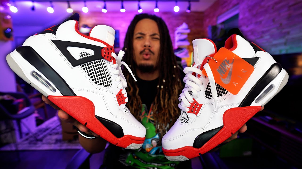 jordan 4 fire red