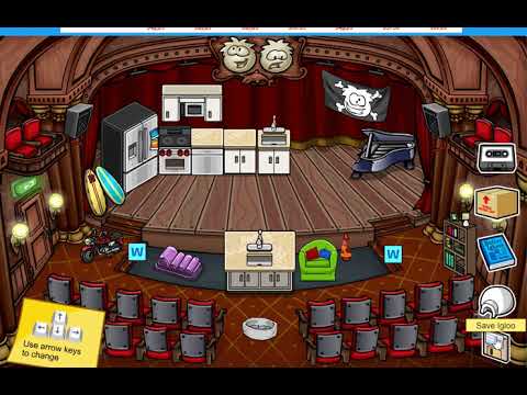 Club Penguin Online Igloo Puffle Glitch Old Client Youtube