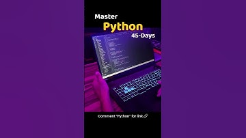 master python in 45 days #coding #roadmap #python #programming #codeshorts #codinglife