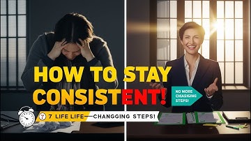 How to Stay Consistent: 7 Powerful Strategies for Success | Master Consistency and Achieve Your Goal