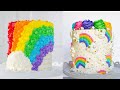 Top 10 Rainbow Cake Decorating Ideas | Amazing Cake Decorating Compilation