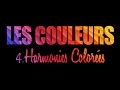 Les couleurs 4 : harmonies colorées