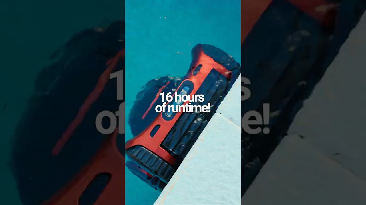 Dirty pool to swim-ready in 20 minutes! iGarden Pool Cleaner M1 #iGarden #RoboticPoolCleaner #ad