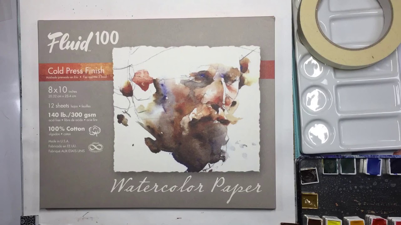 What's New: Fluid 100% Cotton Watercolor Paper - FLAX art & design