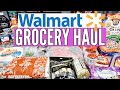 WALMART GROCERY HAUL // WALMART GROCERY SHOP WITH ME