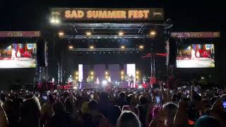 All Time Low & Demi Lovato - Monsters (Live at Sad Summer Fest in Anaheim, CA) - August 7, 2021