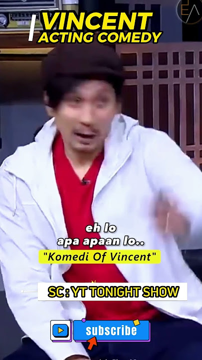 VINCENT ACTING COMEDY 🤣 #shorts #tonightshow