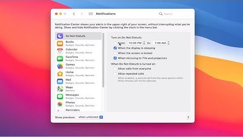 How To Turn Off Do Not Disturb On MacBook [Tutorial]