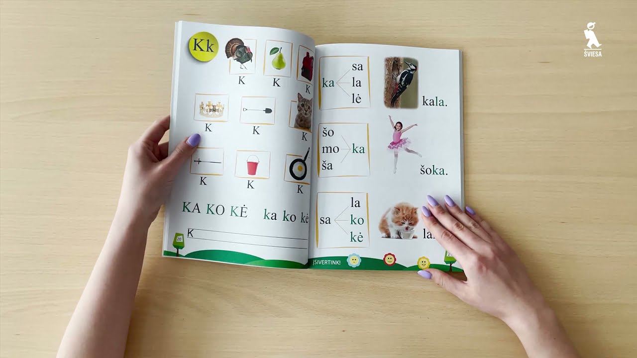 Linksmasis elementorius. Mokausi skaityti - YouTube