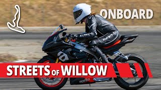 Willow Springs - Streets of Willow - Onboard Motorcycle Lap by Slow Life Fast Bike 598 views 11 months ago 4 minutes, 24 seconds