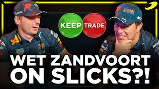 Keep or Trade Challenge with Max Verstappen and Sergio Perez