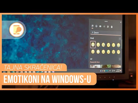 Kako koristiti emoji na Windows računaru?