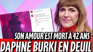 “Tu resteras ma lumière” : Daphné Bürki en deuil, elle annonce la disparition de son “amour” David